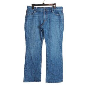 Old Navy Diva Bootcut Jeans Womens 12 Short Medium Wash Mid Rise 90s Y2K Denim